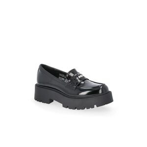 Women's Size 7 | Black Madden NYC Platform Lug Sole Coin Loafers